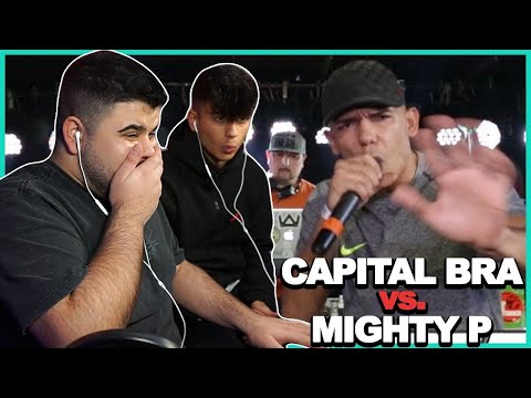 CAPITAL BRA WIRD ZERSTÖRT 😨 CAPITAL BRA vs MIGHTY P bei RAP am MITTWOCH | Reaction