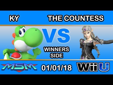 MSM 127 - KY (Yoshi) Vs. The Countess (Zelda) - Winners Side - Smash 4