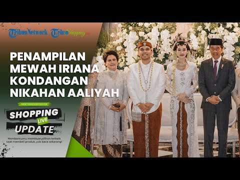 Arriving with Jokowi, Peek at Iriana's Style at Aaliyah and Thariq's Wedding Invitation, Looking ...
