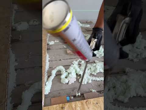 Klötze herstellen und alten Blindboden mit OSB Platten ausgleichen bzw. in Niveau bringen