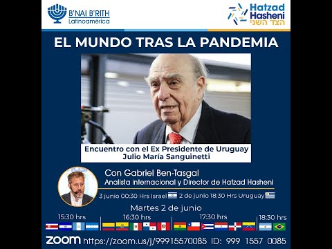 Entrevista al ex Presidente de Uruguay Julio María Sanguinetti – El mundo tras la pandemia