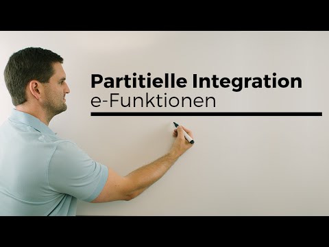 Partielle Integration bei e-Funktionen im Produkt | Mathe by Daniel Jung
