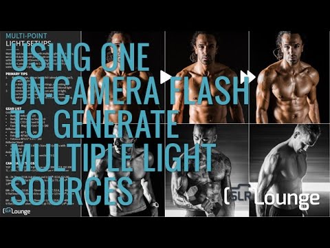 Using One On-Camera Flash To Create Multiple Light Sources | Lighting 101