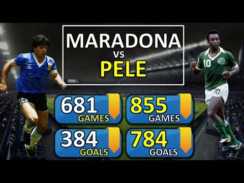 Greatest Of All Time -  Diego Maradona vs Pele