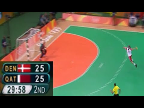 Dansk sejr i sidste sekund! OL i Rio 2016 (Danmark 26 - 25 Qatar) Håndbold