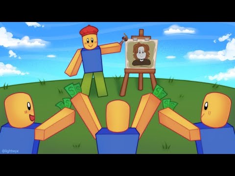 ГАЙД, как нарисовать картину и поставить на нее цену в starving artists