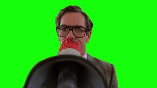 Back to the Future "I'm afraid you're too darn loud" green screen