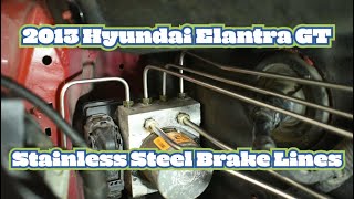 How to Install 2013-2017 Hyundai Elantra GT Brake Lines