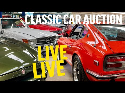 LIVE CLASSIC CAR AUCTION! Anglia Car Auctions June 2025 sale - Day One