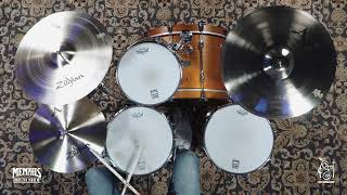 Video thumbnail for Zildjian 18" A Medium Thin Crash Cymbal - 1332g (A0232-1081922D) by Memphis Drum Shop