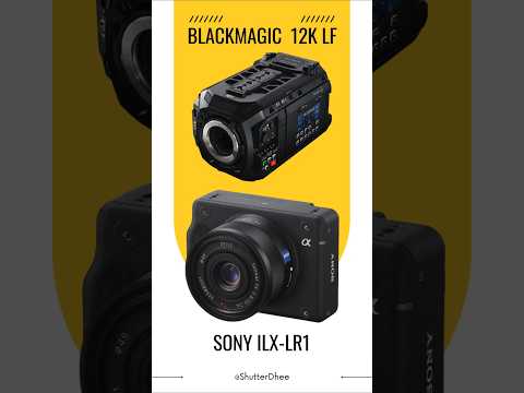 Blackmagic URSA 12K vs Sony ILX-LR1 #shorts
