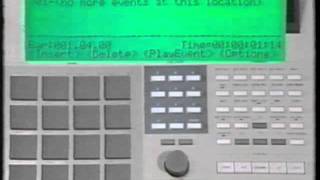 Video thumbnail for Akai MPC60 Section 4 Editing Sequences by dvdborn