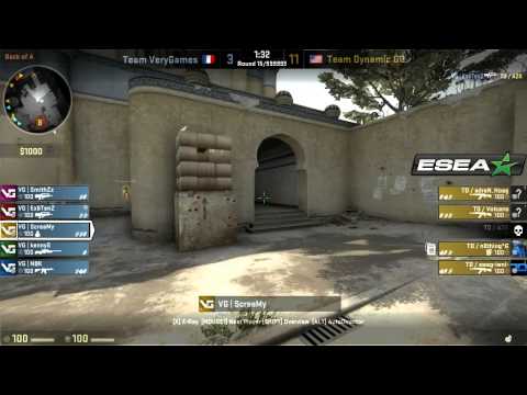 VeryGames vs. Dynamic - ESEA LAN Finals - de_dust2