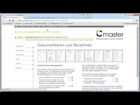 VCmaster  Vorlagen-Explorer