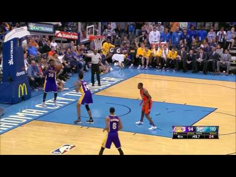Alex Abrines vs Los Angeles Lakers 30.10.2016 (5Pts)