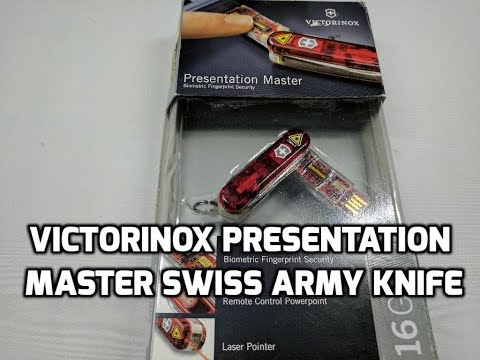 Victorinox Presentation Master Laser Pointer/USB/Bluetooth Swiss Army Knife