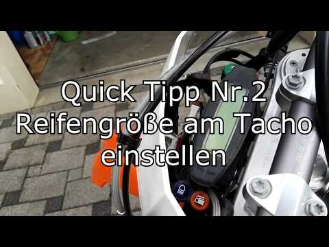 Quick Tipp Nr. 2 | KTM EXC Reifengröße ändern