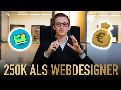How to achieve over 250,000 euros per year in revenue as a web designer and freelancer by 2024