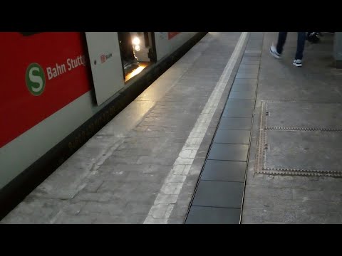 Leuchtende Bahnsteigkante in Bad Cannstatt - eine kleine Doku | Tobis Zugwelt