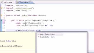 Java Programming Tutorial - 84 - Drawing Graphics
