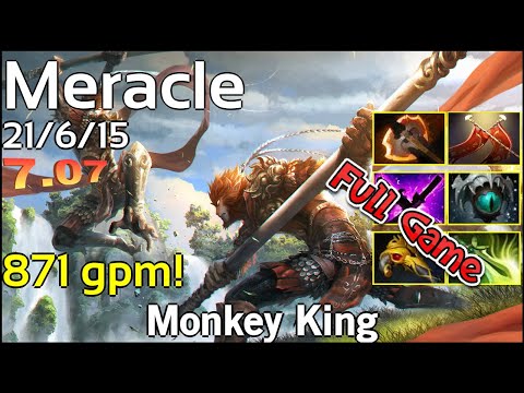Meracle [WG] - Monkey King - Dota 2 Full Game