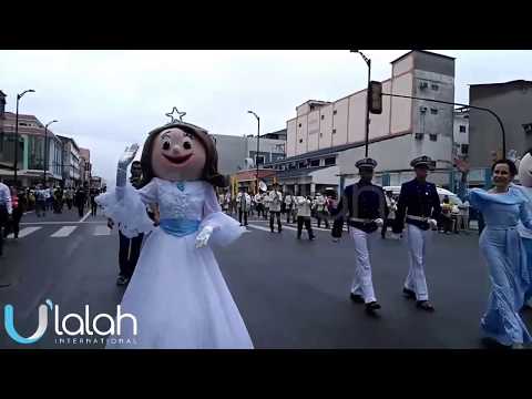 Desfile COMPLETO por fiestas julianas 2018 (Fundación) "GUAYAQUIL ES MI DESTINO" Parte 1