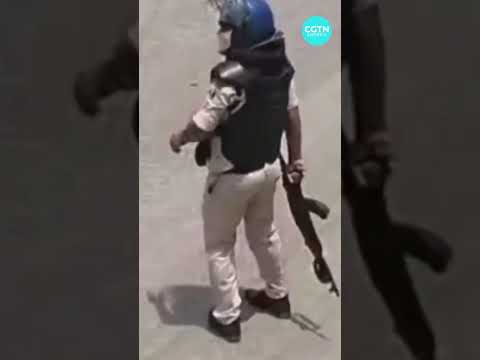 Indian police officer suspended for opening fire during protests