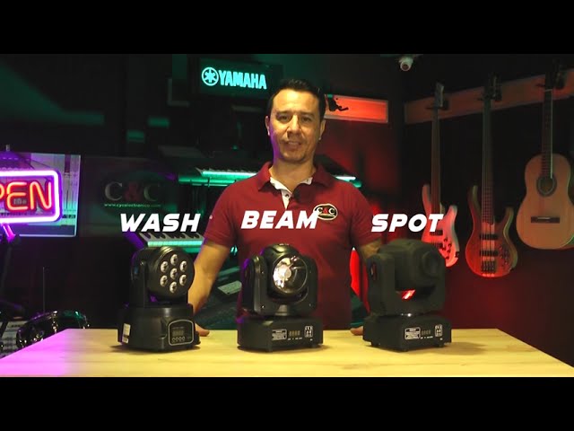 Vídeo relacionado con FODEXAZY 65W Cabeza Móvil Led Moving Head con Control Remoto,RGBW Proyector De Luz LED 4 En 1 De Doble Brazo,Luces de Fiesta Iluminación de Escenario para Fiesta Disco Party DJ Club Bar Boda