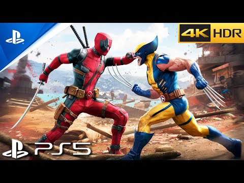 DEADPOOL (PS5) Gameplay Walkthrough Part 2 FULL GAME | Realistic ULTRA Graphics [4K 60FPS]