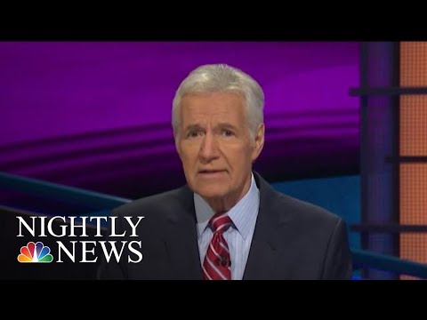 Alex Trebek Shares ‘Mind-Boggling’ News About Cancer Battle | NBC Nightly News