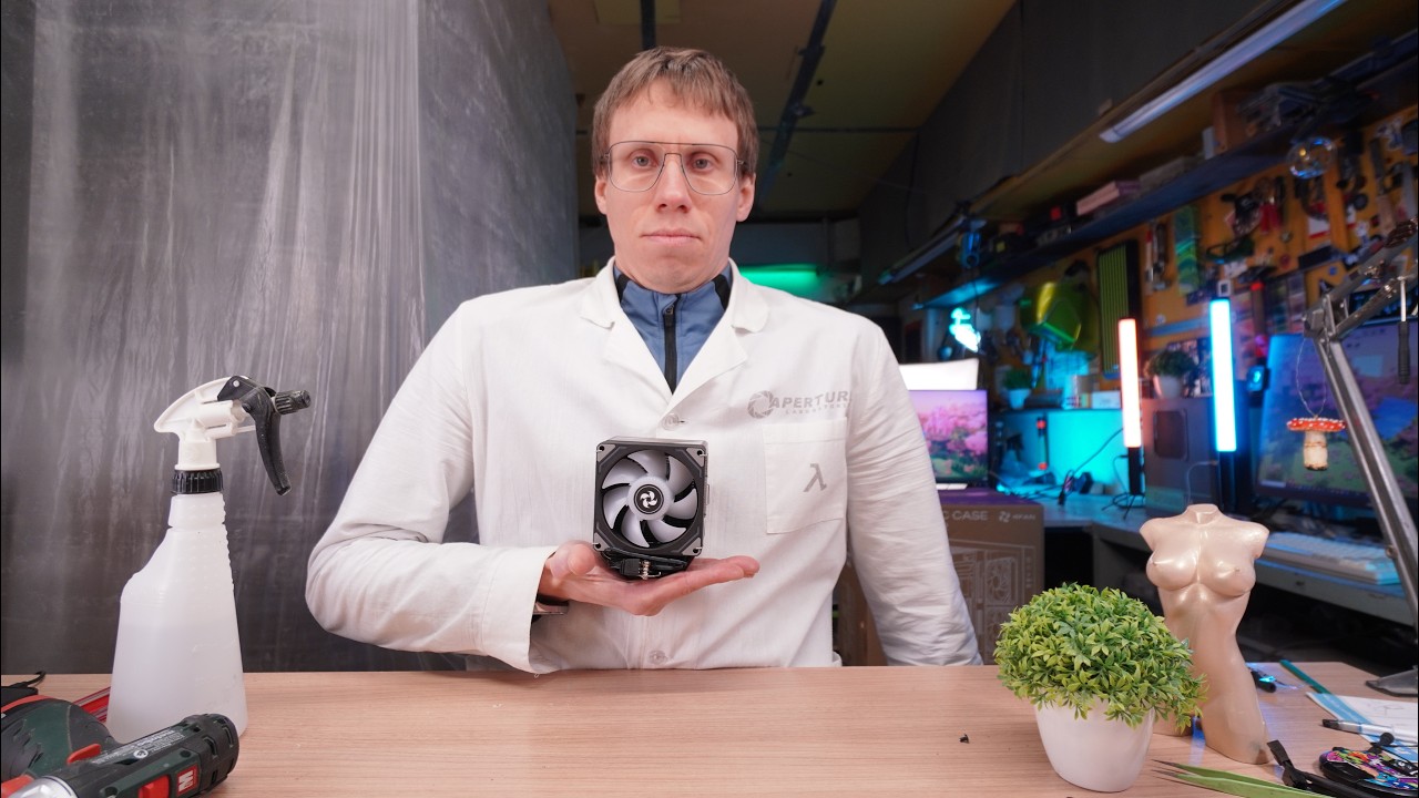 МИНИ КУЛЕР для ПК против АМД и ИНТЕЛ...