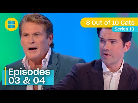David Hasselhoff Wants the Animals | 8 Out of 10 Cats - S13 E03 & 04 - Full Episode | Banijay Comedy