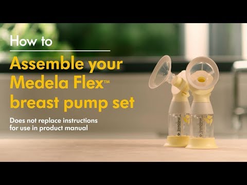 How to assemble Medela's Flex™ range