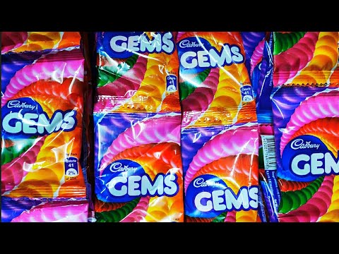 CADBURY GEMS Rs-5-Box||Unboxing The Best Mouth Melting Candy||Madhuban Review||