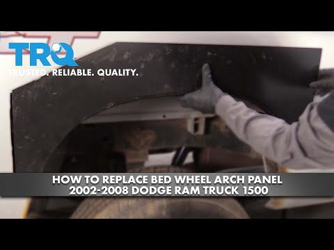 How to Replace Bed Wheel Arch Panel 2002-2008 Dodge Ram Truck 1500