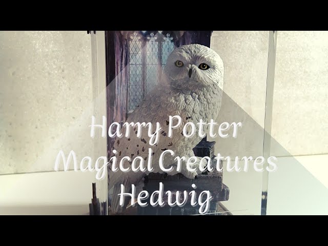 Vídeo relacionado con Noble Collection Figura de criatura mágica Hedwig de Harry Potter