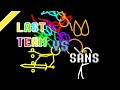 Undertale Stick Fighter Animation SFX LAST TEAM VS SANS HARD MODE