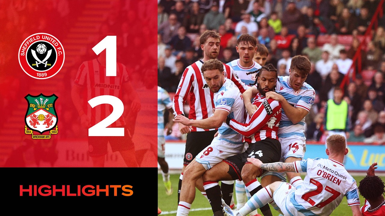 Sheffield United vs Wrexham Highlights