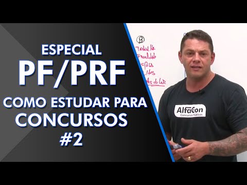 ESPECIAL PF/PRF #2 -  PLANO DE ESTUDO - Evandro Guedes