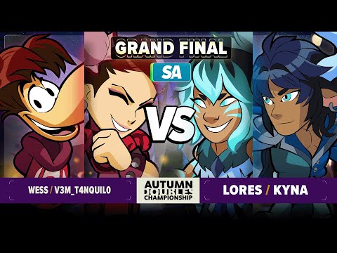 Lores & Kyna vs V3M_T4NQUIL0 & Wess - Grand Final - Autumn Doubles Championship - SA 2v2