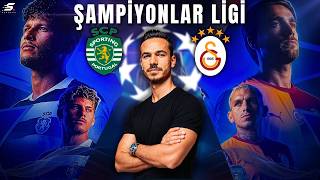 🔴SPORTING - GALATASARAY | Şampiyonlar Ligi Maçı 🏆 CANLI TAKİP