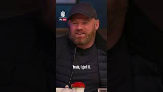 Rooney reveals why he used to get in trouble 👀