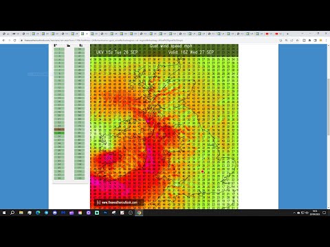 6AM Forecast: Severe Gales From Storm Agnes (Wednesday 27th September 2023)