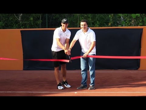Rafael Nadal opens tennis academy in Mexico