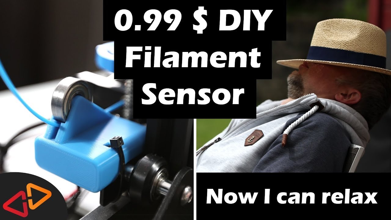 99 CENT Ender 3 v2 Filament Sensor - BEST upgrade for summer