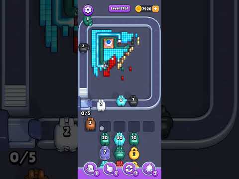 Pixel Flow Level 2761 Walkthrough