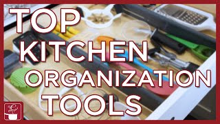 Top Kitchen Organization Tools - Organize Drawers, Cabinets,