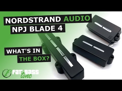 Nordstrand NPJ Blade 4 PJ Bass® Pickup Set: What’s In The Box? (A Close-Up Look)