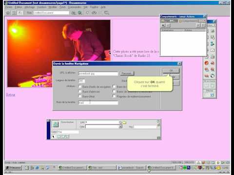 comment ouvrir dreamweaver
