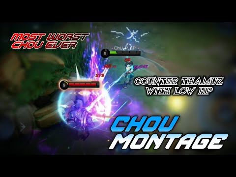 CHOU MONTAGE #22 | WORST CHOU EVER EXIST IN THE PLANET | MLBB